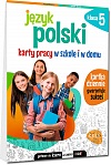 Jêzyk polski. Karty pracy w szkole i w domu - klasa 5